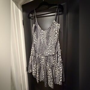 Pinch Black and White Floral Dress